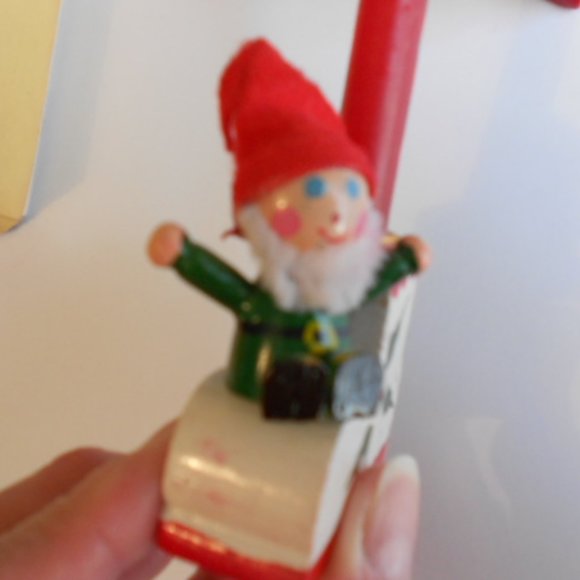 Elf Candle Holders 1950's, 1960's Vintage Figurines - Picture 5 of 12